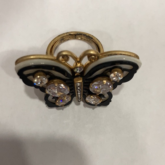 JUICY COUTURE ADJUSTABLE BUTTERFLY RING - Picture 2 of 6